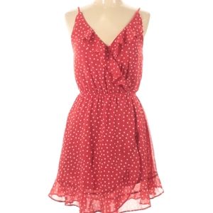 H&M red polka dot dress